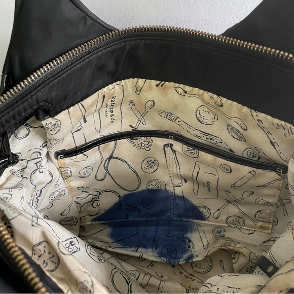 Kate Spade New York Karen Black Nylon Round Shoulder bag - Picture 9 of 9